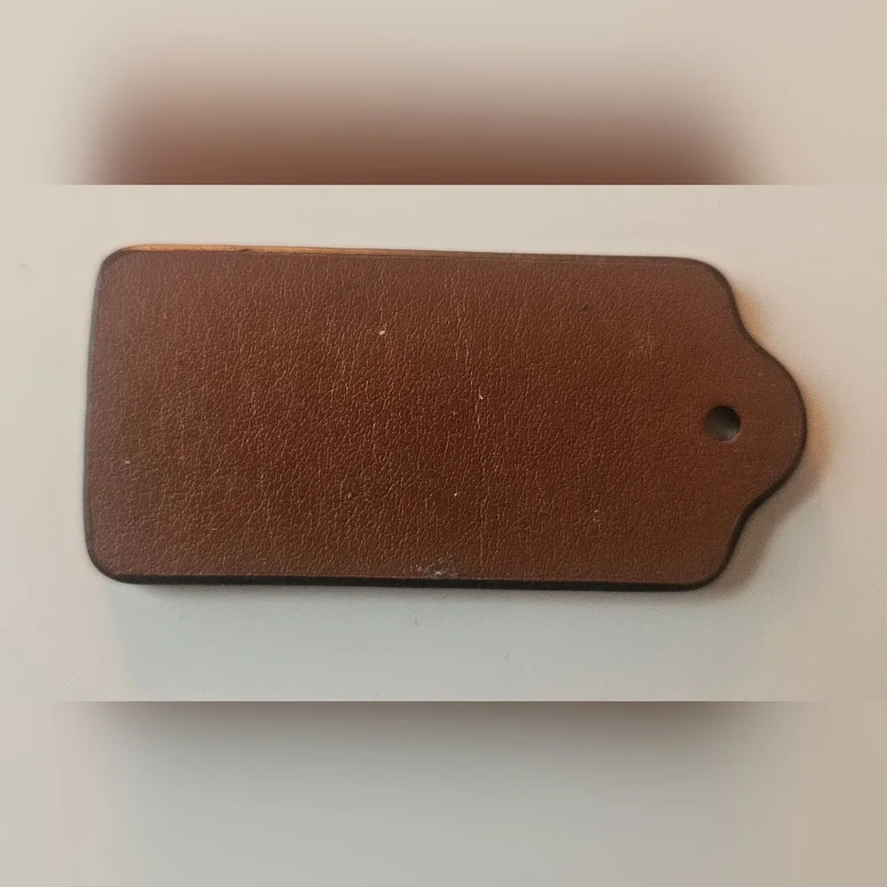 Coach Hang Tag Brown - Picture 2 of 2